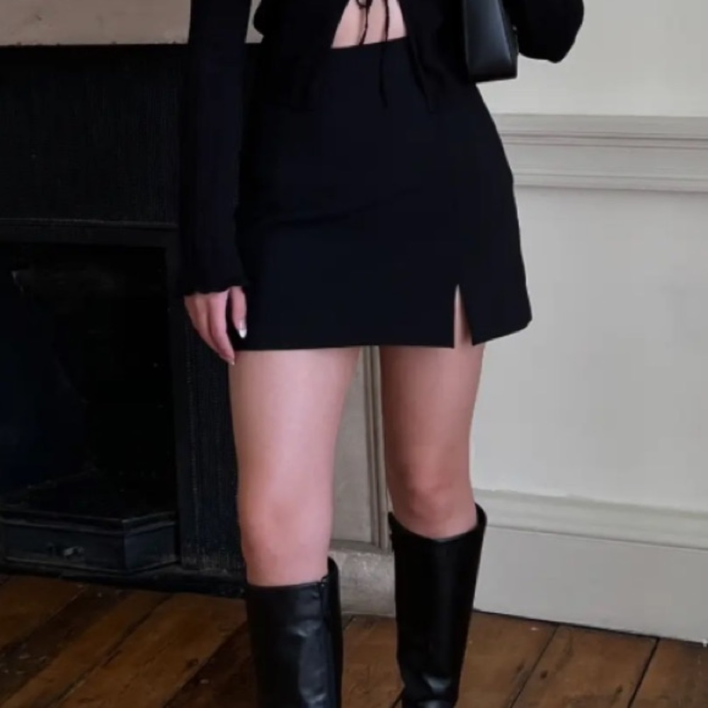 &other stories miniskirt black